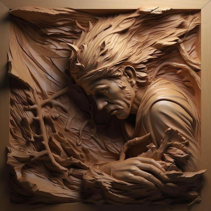 نموذج ثلاثي الأبعاد لآلة CNC 3D Art 